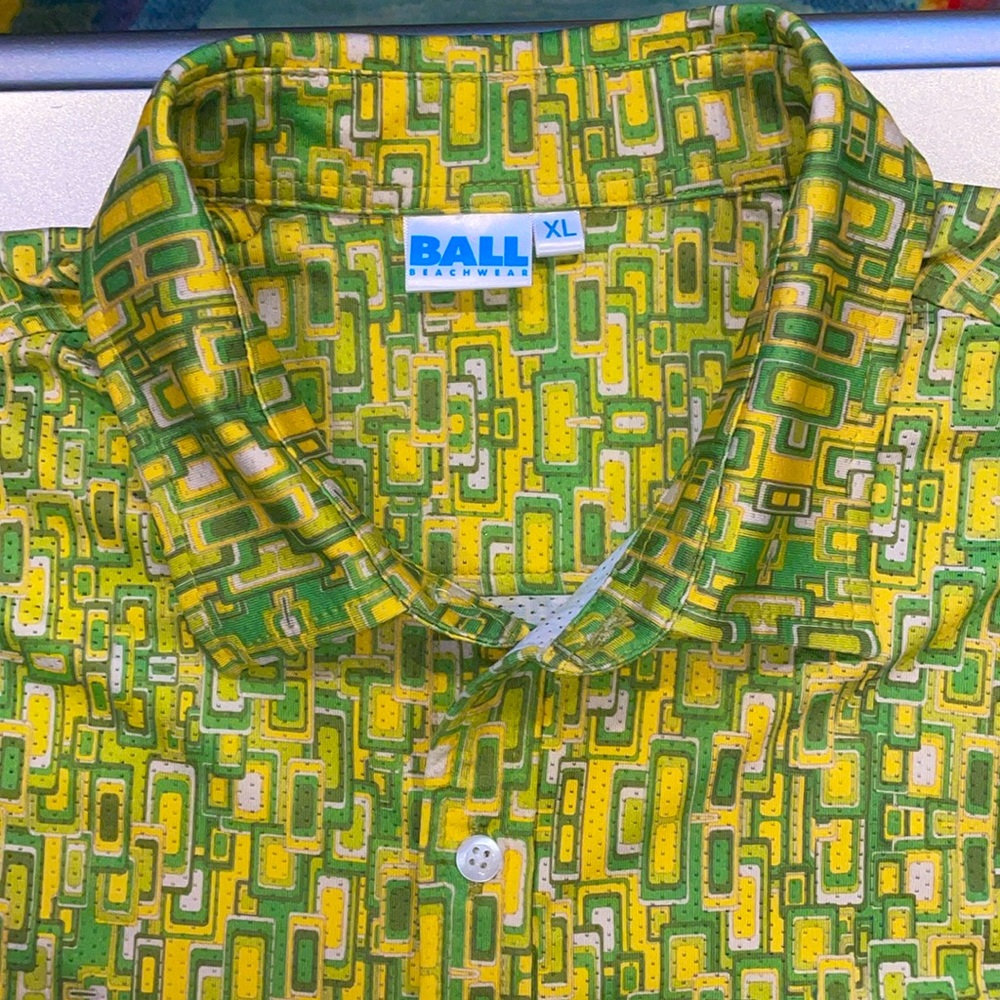 Ball Beach where short sleeve button up shirt